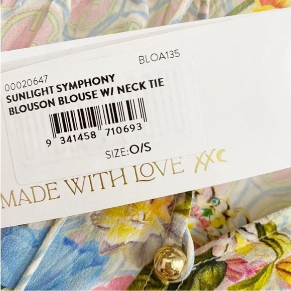 Camilla Sunlight Symphony Blouson Blouse - Picture 6 of 6